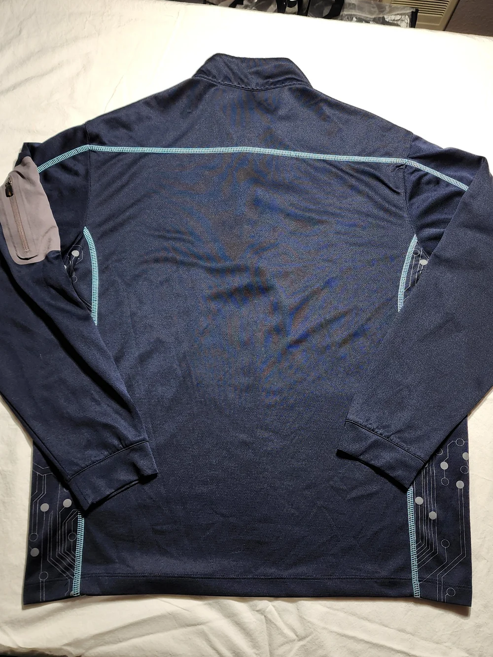 PING Men's Navy 1/4-Zip Performance Jacket